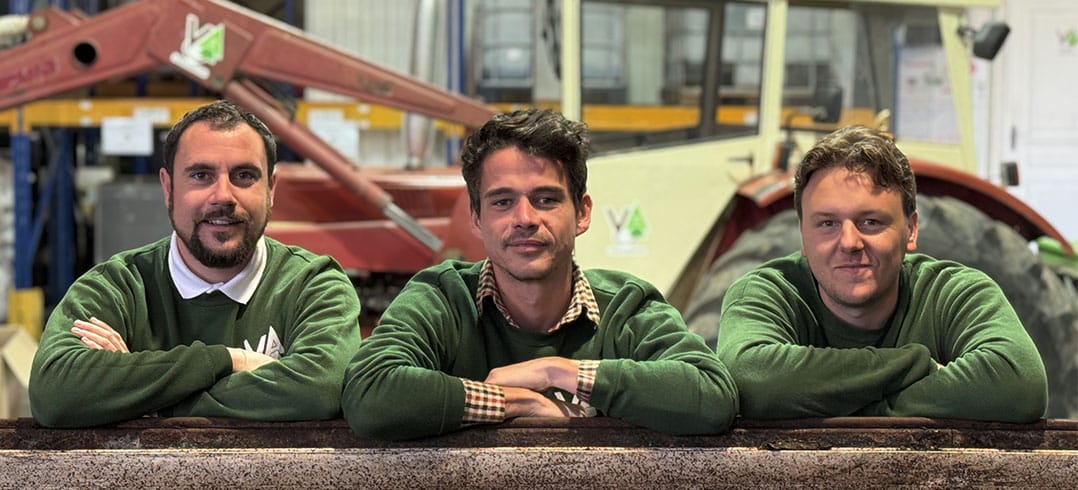 Portrait de Théo Saint-Martin, cofondateur de Veragrow, une entreprise innovante dans la création de solution écoresponsable en agriculture en Normandie.