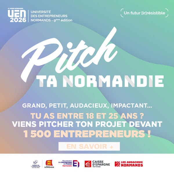 Concours Pitch ta Normandie pour jeunes entrepreneurs normands
