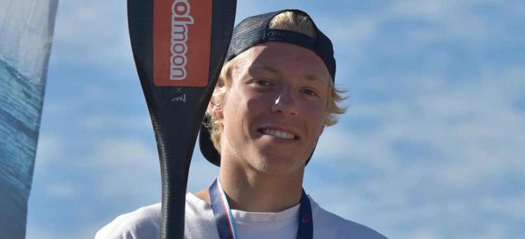 Il est triple champion de France de stand-up paddle – Simon Ackermann
