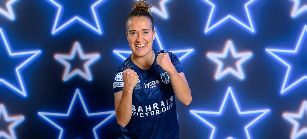 Elle est joueuse internationale de football – Théa Greboval