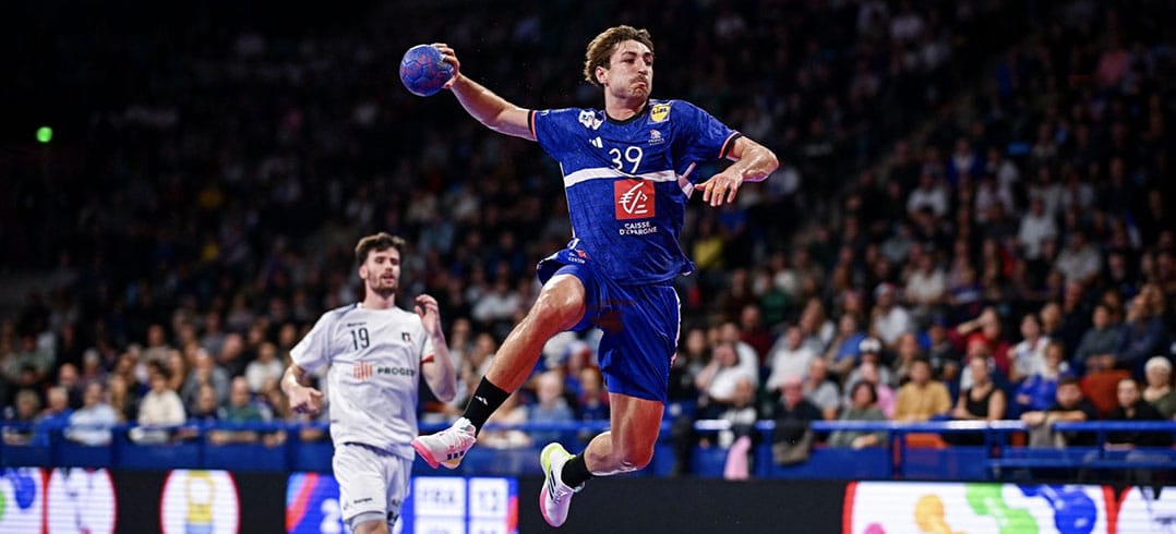 Portrait de Thibaud Briet, joueur de handball professionnel de l'équipe de France et fondateur de Héraclès Academy à Rouen