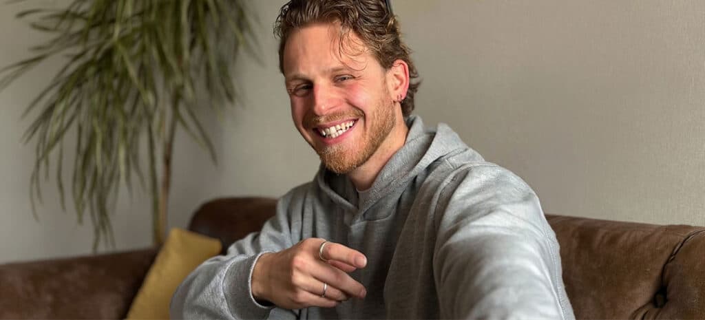 Portrait de Gabriel Saintrais, coach et préparateur mental près de Caen